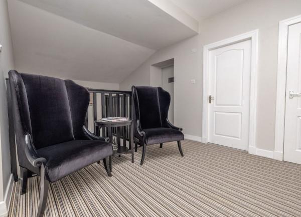 2 wingback bedroom chairs.