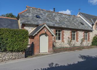 S single-storey chapel conversion to a holiday cottage in West Lulworth