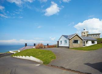 A Lighthouse holiday complex in a clifftop location.