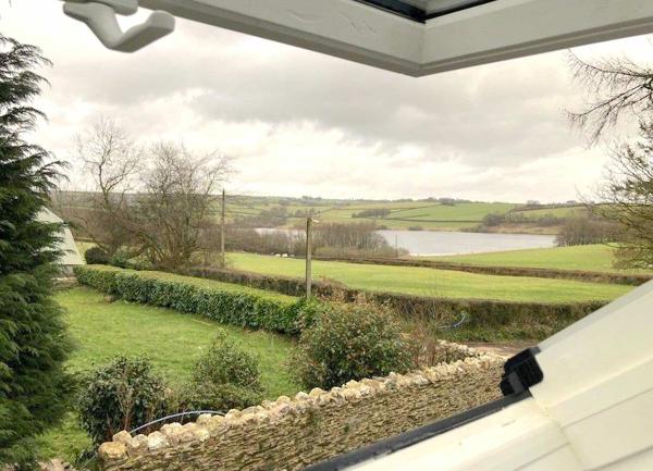 Rural view from bedroom window