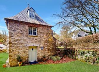 A 3-storey, restored barn in Exmoor countryside.
