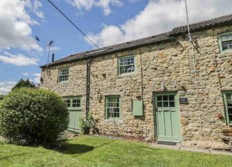 Exterior of a luxury Yorkshire Dales holiday cottage.