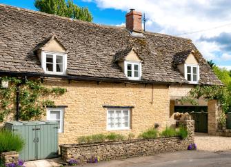 Exterior of a country home