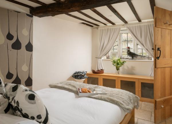 Cosy bedroom at Culls Cottage