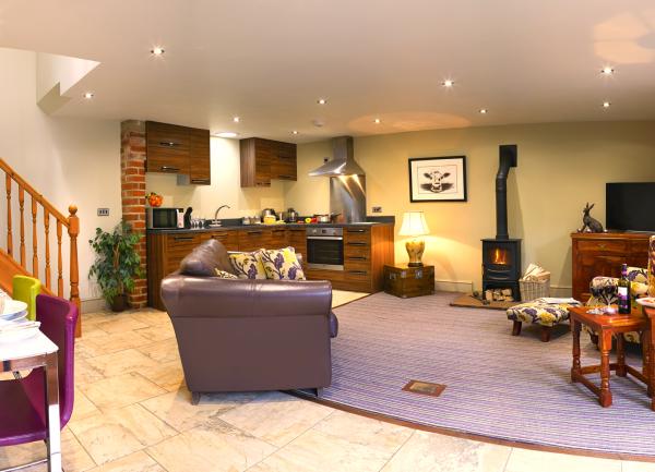 Large open plan dining living area