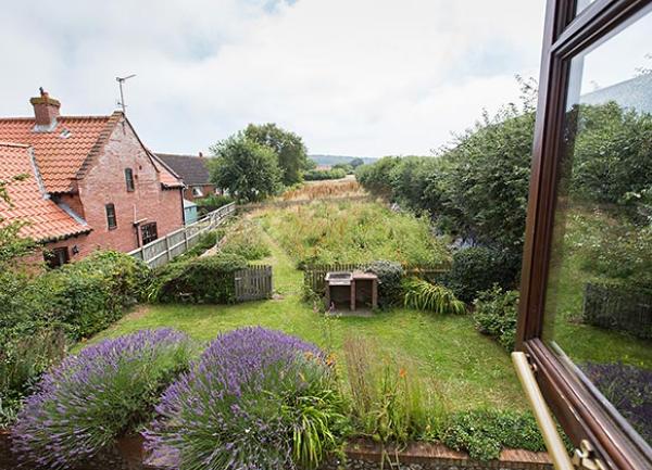 Barnett's Cottage, Home Farm holiday in Weybourne, Norfolk garden