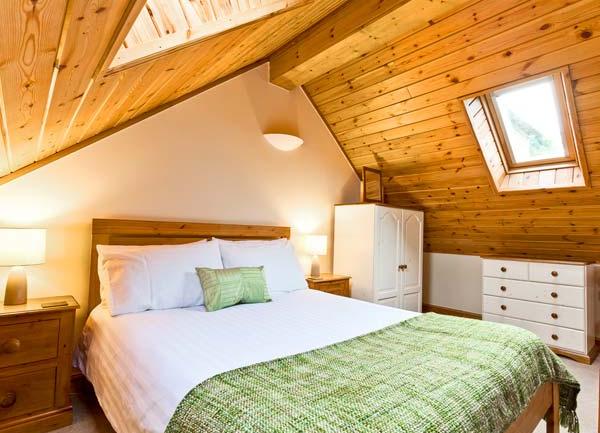Double bedroom in the eves.