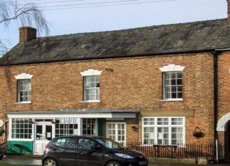 Ward Court holiday cottage isa brick property next to the village shop.