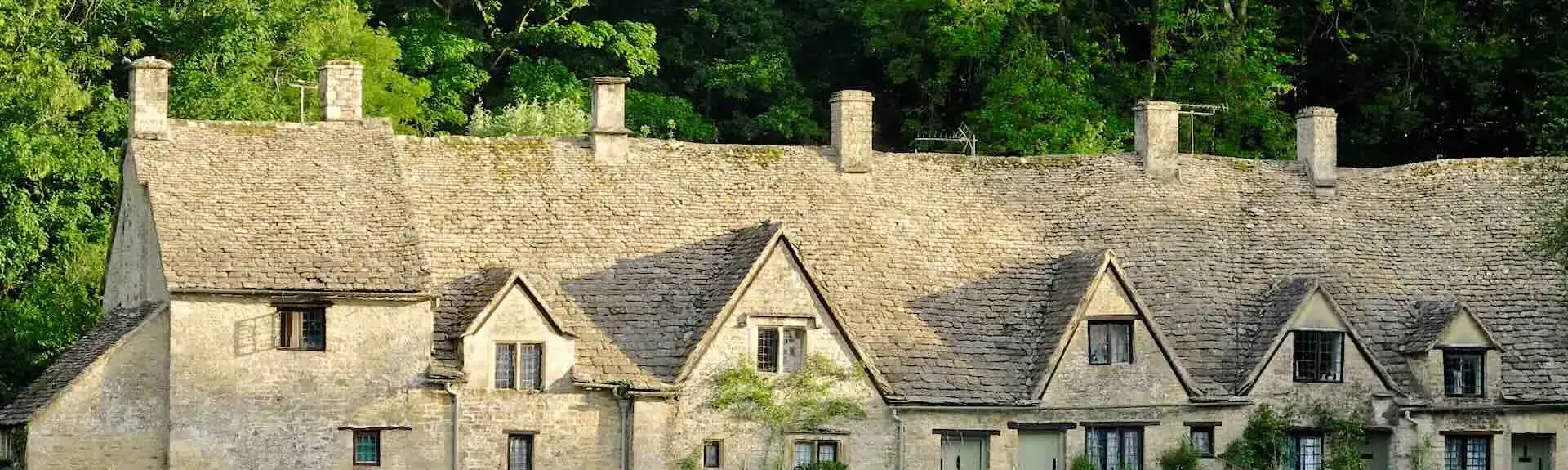 Terraced Arlington Row Holiday Cottages in the Cotswolds