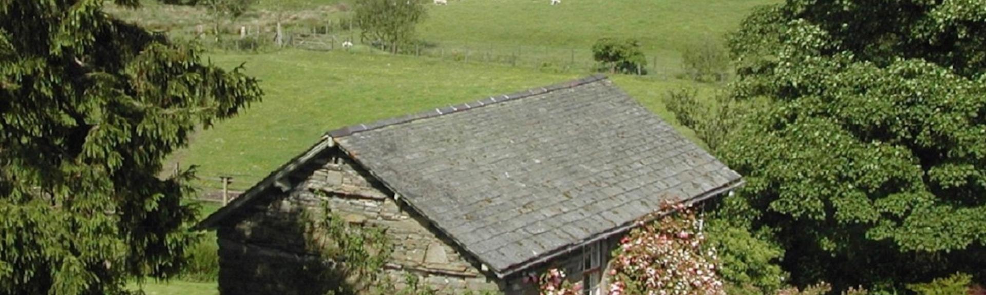 Enjoy Lake District rural views from Hatters Cottage