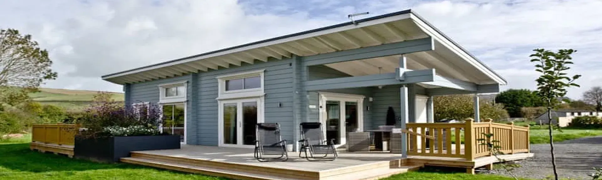 Luxury North Devon Eco Lodge on the North Devon coast