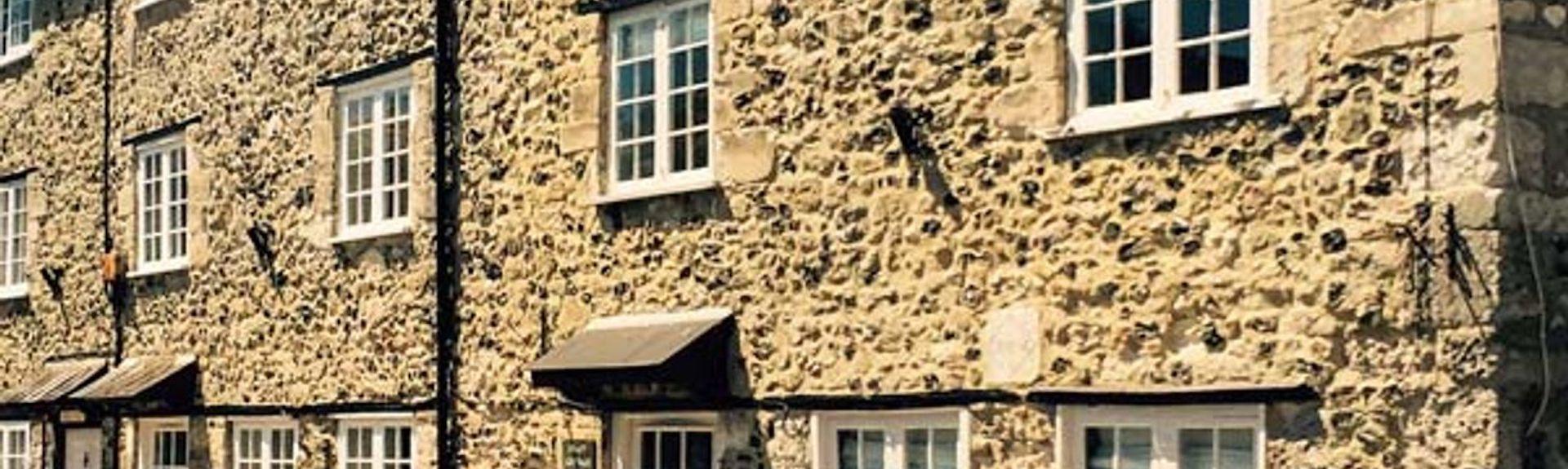 2-storey holiday cottage in Beer  built with limestone blocks