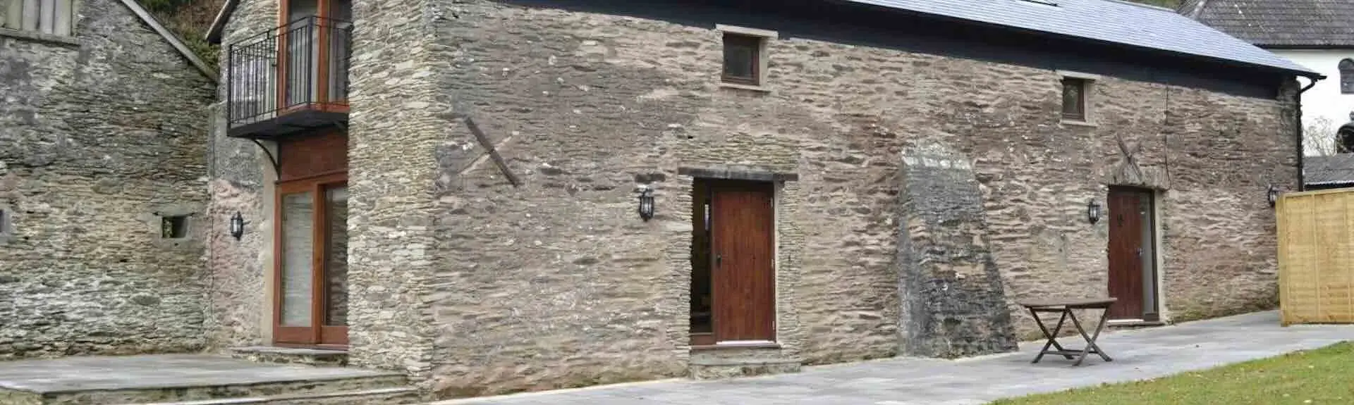 A pet-friendly barn conversion and garden on Exmoor