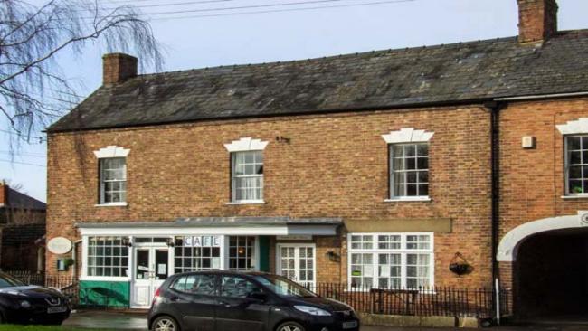 Ward Court holiday cottage isa brick property next to the village shop.