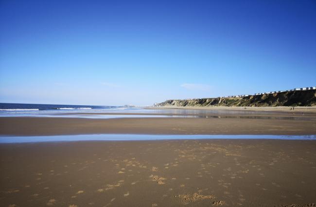 Visit the Beach and Pier when staying at Stable Cottage in East Runton.