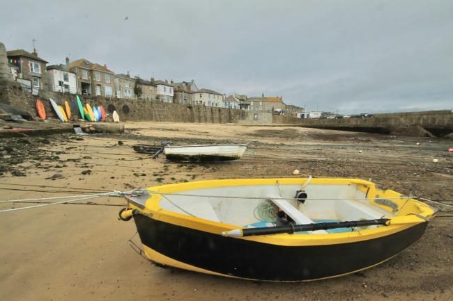Mousehole Harbour in West Cornwall
